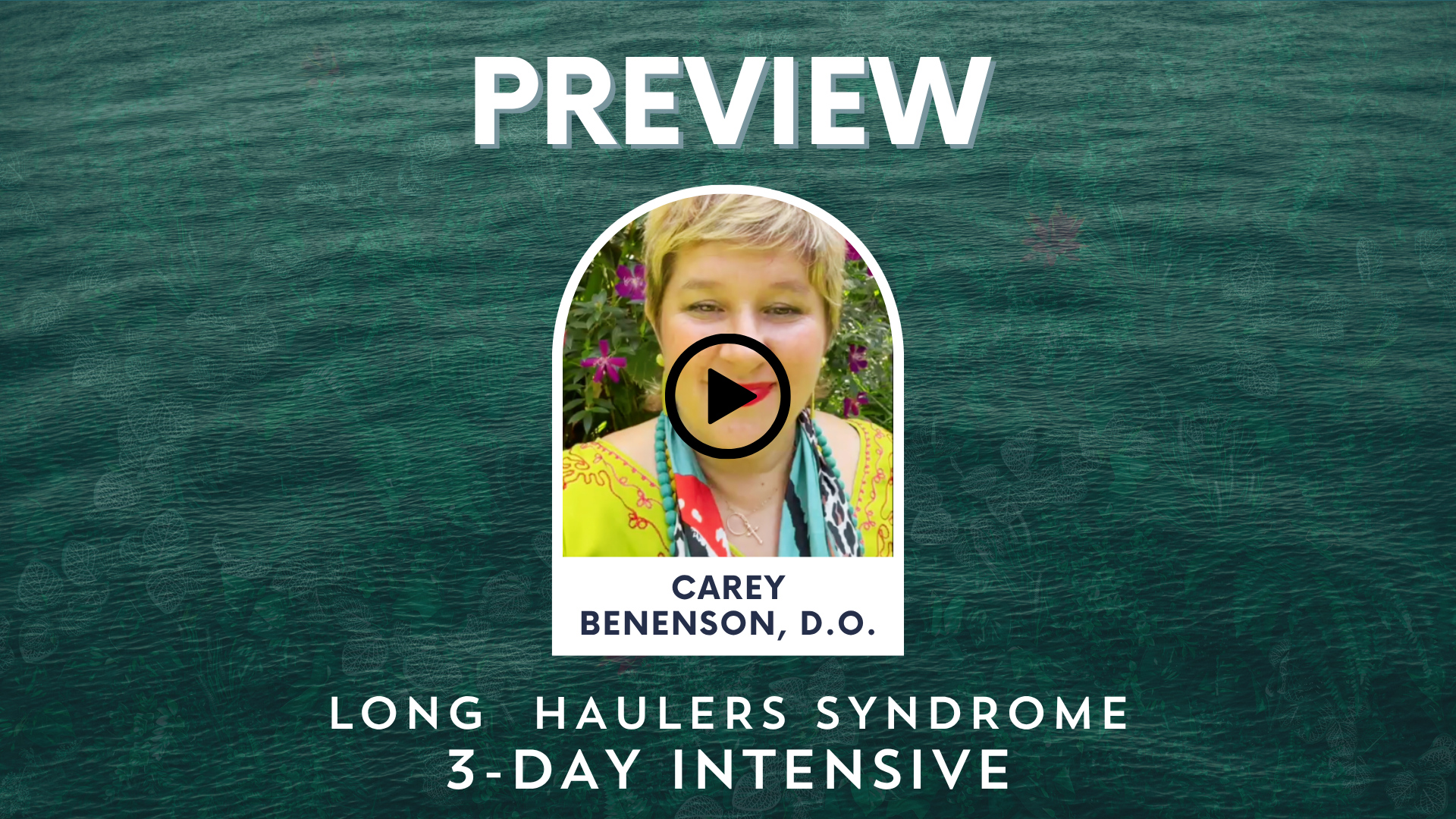clickable image to watch Carey's preview of this webinar