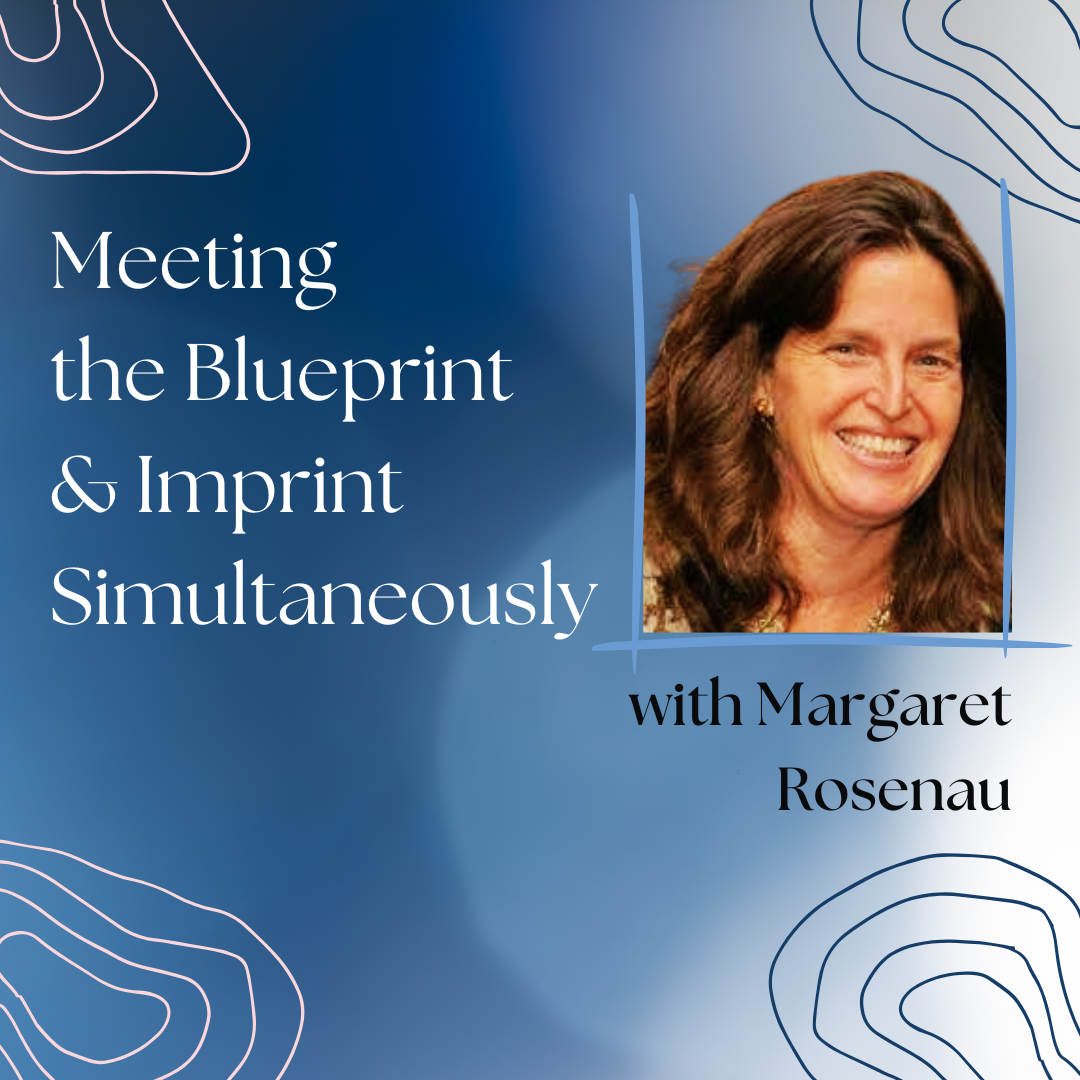 image of margaret rosenau smiling and the title of the program