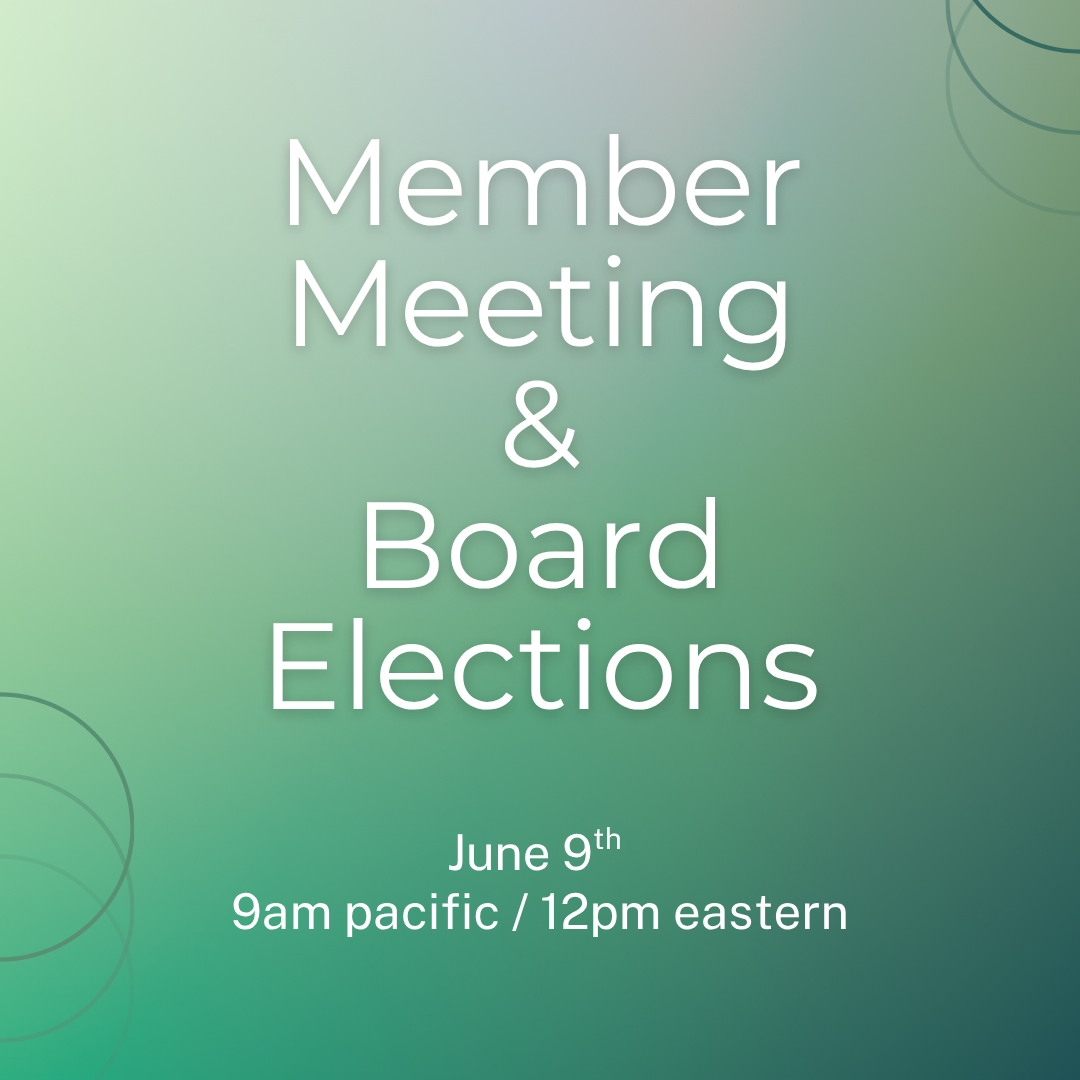 Member Meeting and Board Election